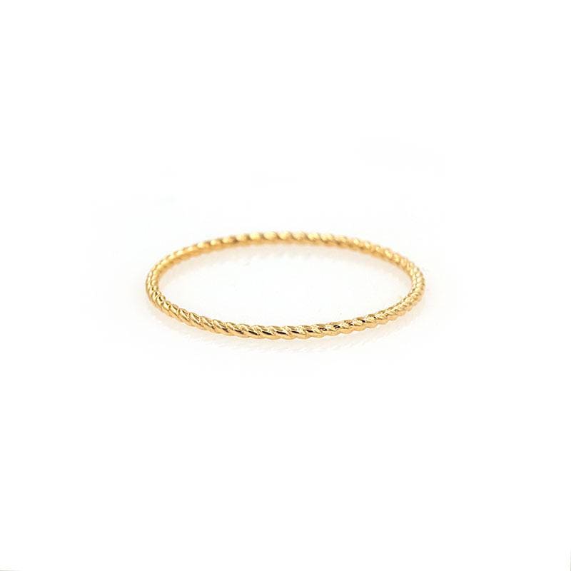 Dainty Twist Ring