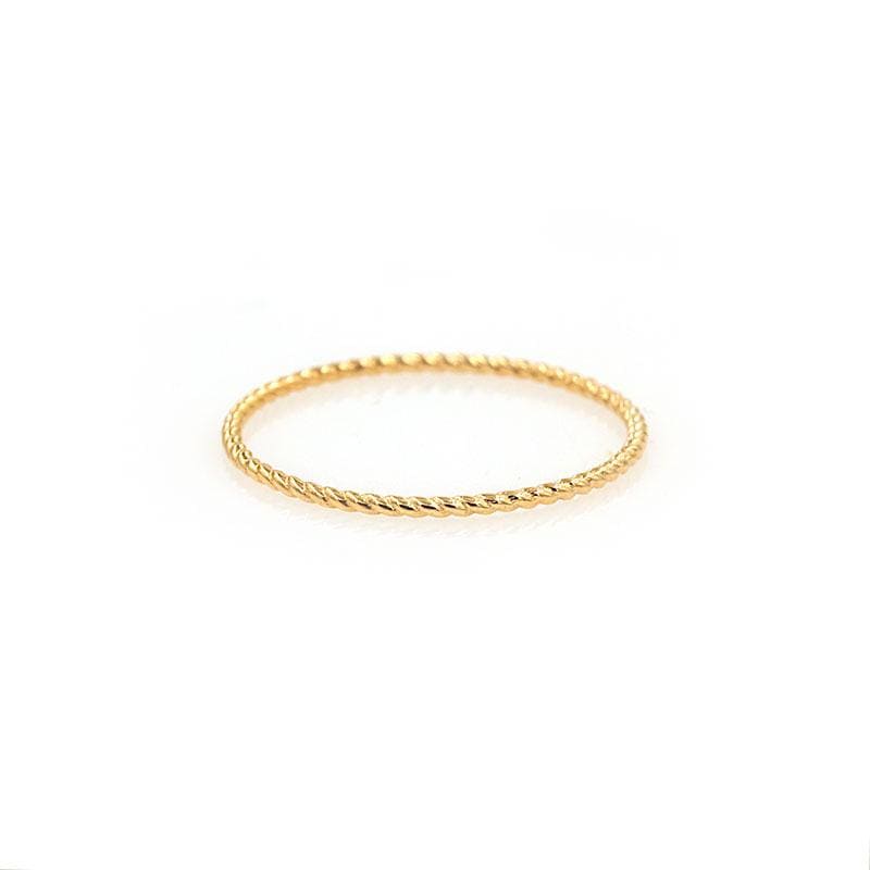 Dainty Twist Ring