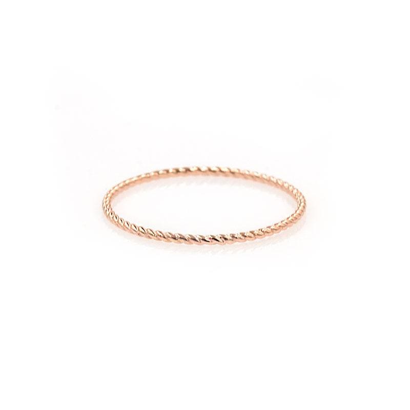 Dainty Twist Ring