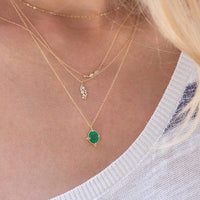 Victorian Emerald Pendant - LoveAudryRose.com