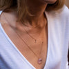 Diamond Initial Necklace - LoveAudryRose.com