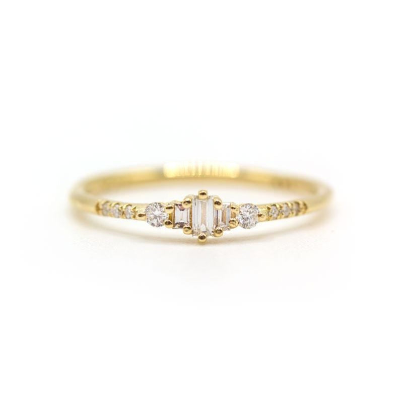 Diamond Baguette Hazel Ring