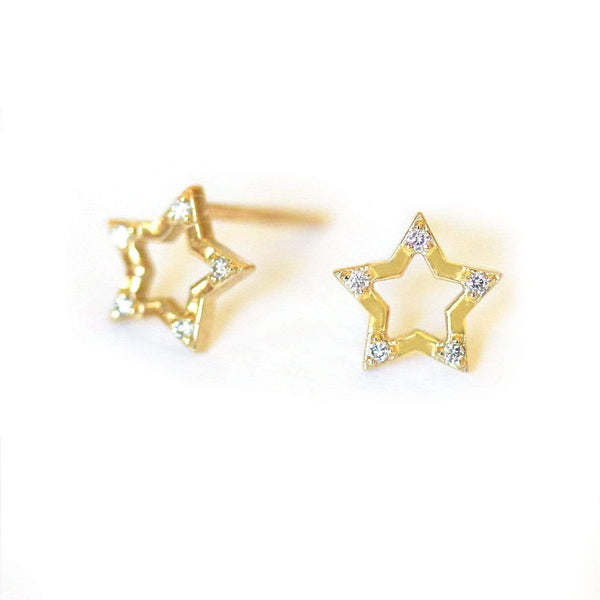 Diamond Star Studs - LoveAudryRose.com