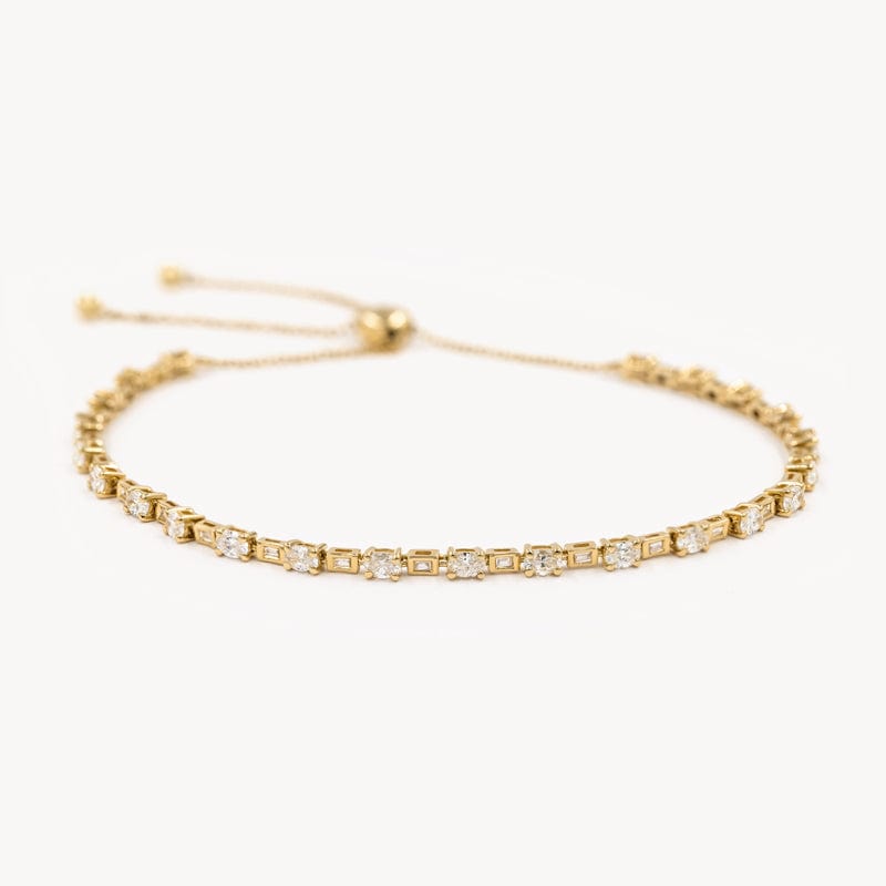 Real Gold Plated Sparkle Baguette Bracelet For Women By Accessorize Lo -  Accessorize India