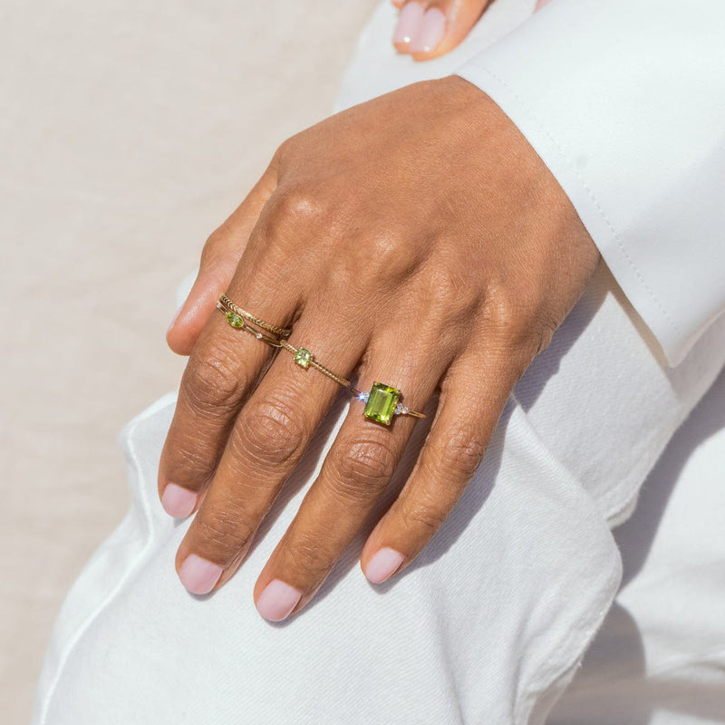 Peridot Envy Ring