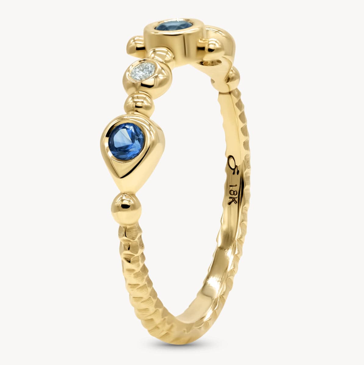 Sapphire Sceptre Ring