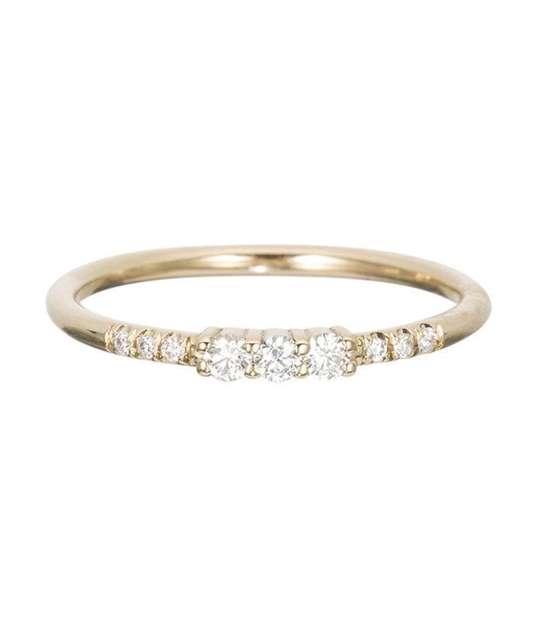 Triple Diamond Ring - LoveAudryRose.com