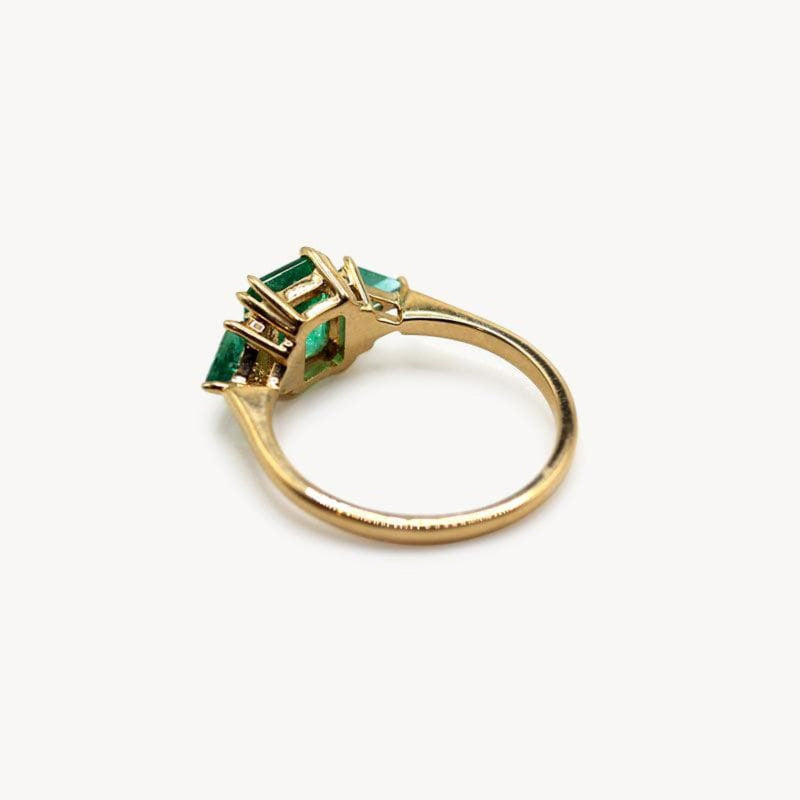 Emeralds on Emeralds Ring