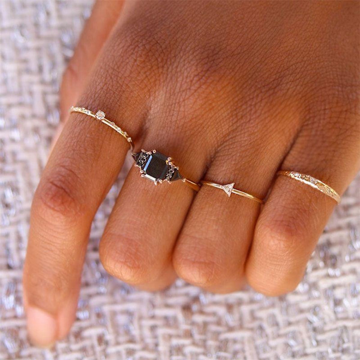 Square Stunner Everyday Diamond Ring | Radiant Bay