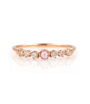 Pink Sapphire Twinkle Ring - LoveAudryRose.com