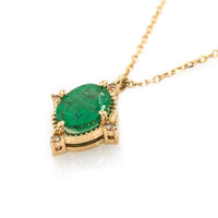 Victorian Emerald Pendant - LoveAudryRose.com